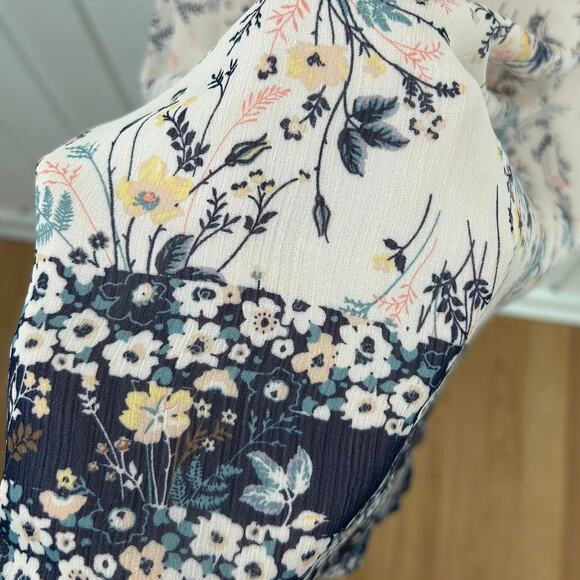 Motherhood Maternity Women Sleeveless Midi Dress Floral Summer Fairy Size Medium - Picture 3 of 8